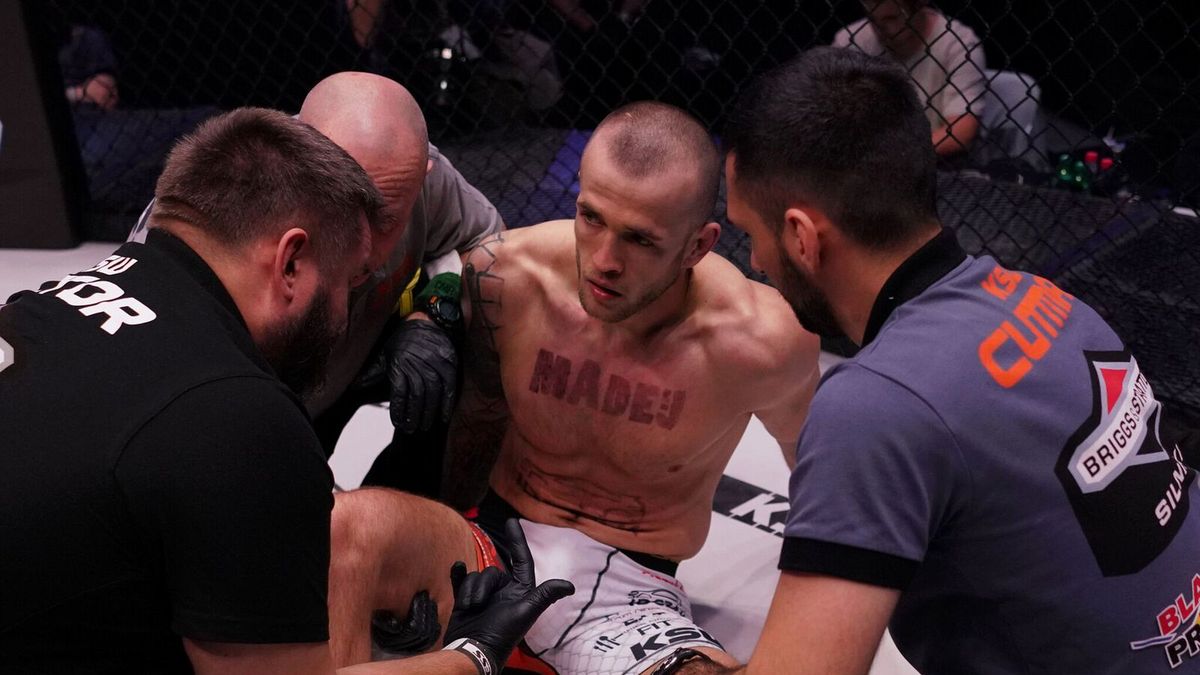 Materiały prasowe / kswmma.com / Na zdjęciu: Kamil Szymuszowski