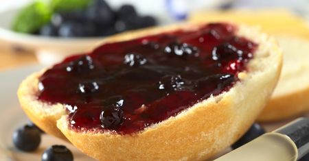 Dżem z dodatkiem soku owocowego