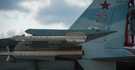 Rosyjskie odrzutowce Su-25SM przeniesione na Białoruś