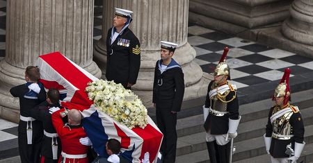 Pogrzeb Margaret Thatcher. Już po uroczystościach