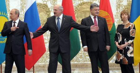 Wojna na Ukrainie. Prezydenci Rosji i Ukrainy dogadali się w Mińsku?