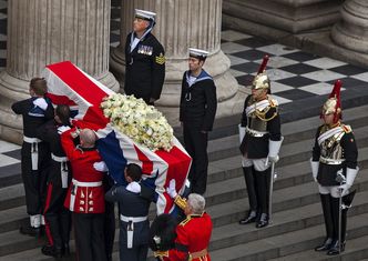 Pogrzeb Margaret Thatcher. Już po uroczystościach