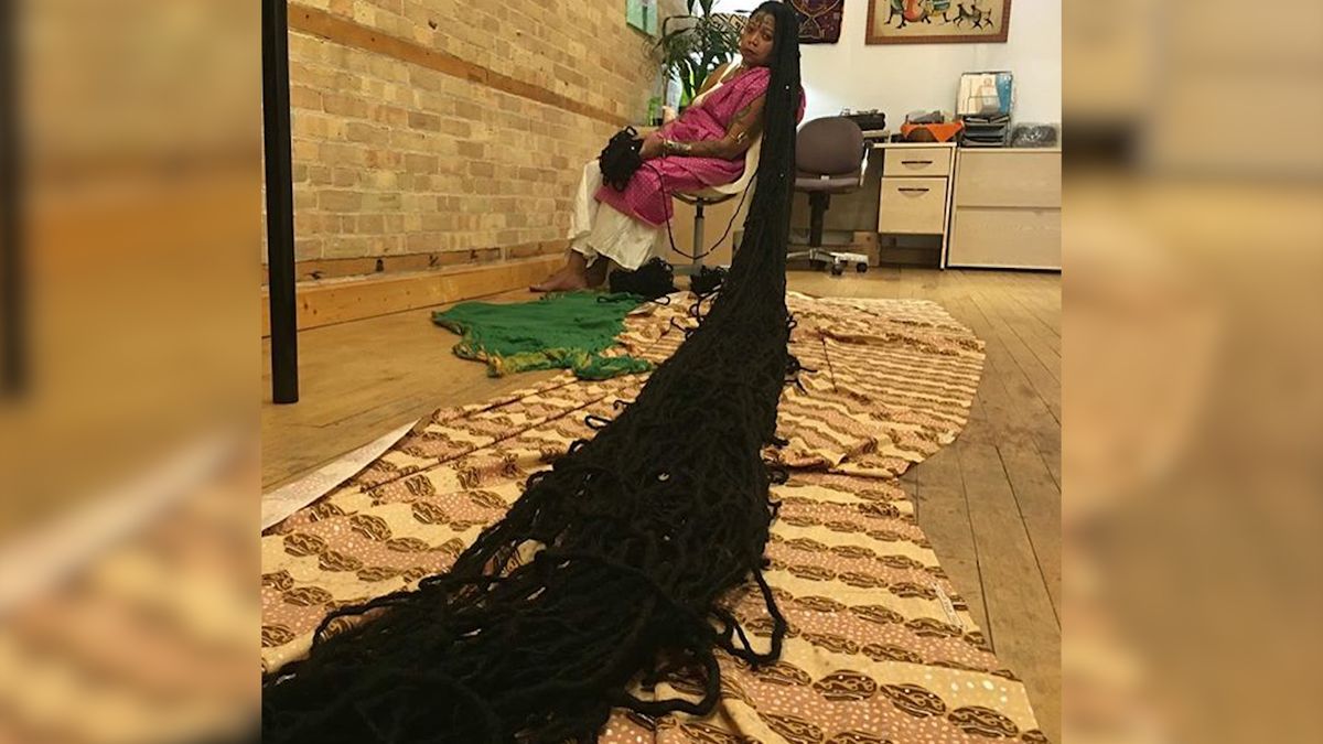 Asha Mandela ma najdłuższe dredy na świecie