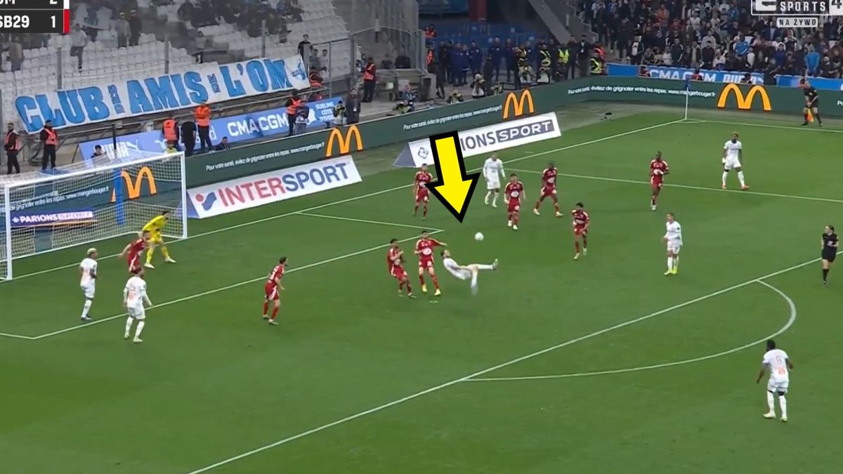 Twitter / Eleven Sports / Efektowny gol Gouiri'ego