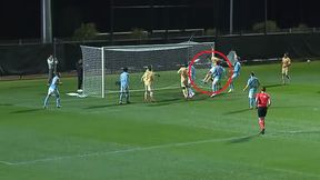 "Rozklepali" rywali... główkami. Niecodzienny gol Polaka [WIDEO]