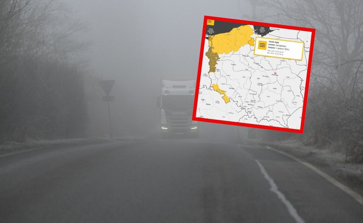 Złe wieści dla kierowców. IMGW ostrzega, zrobi się niebezpiecznie