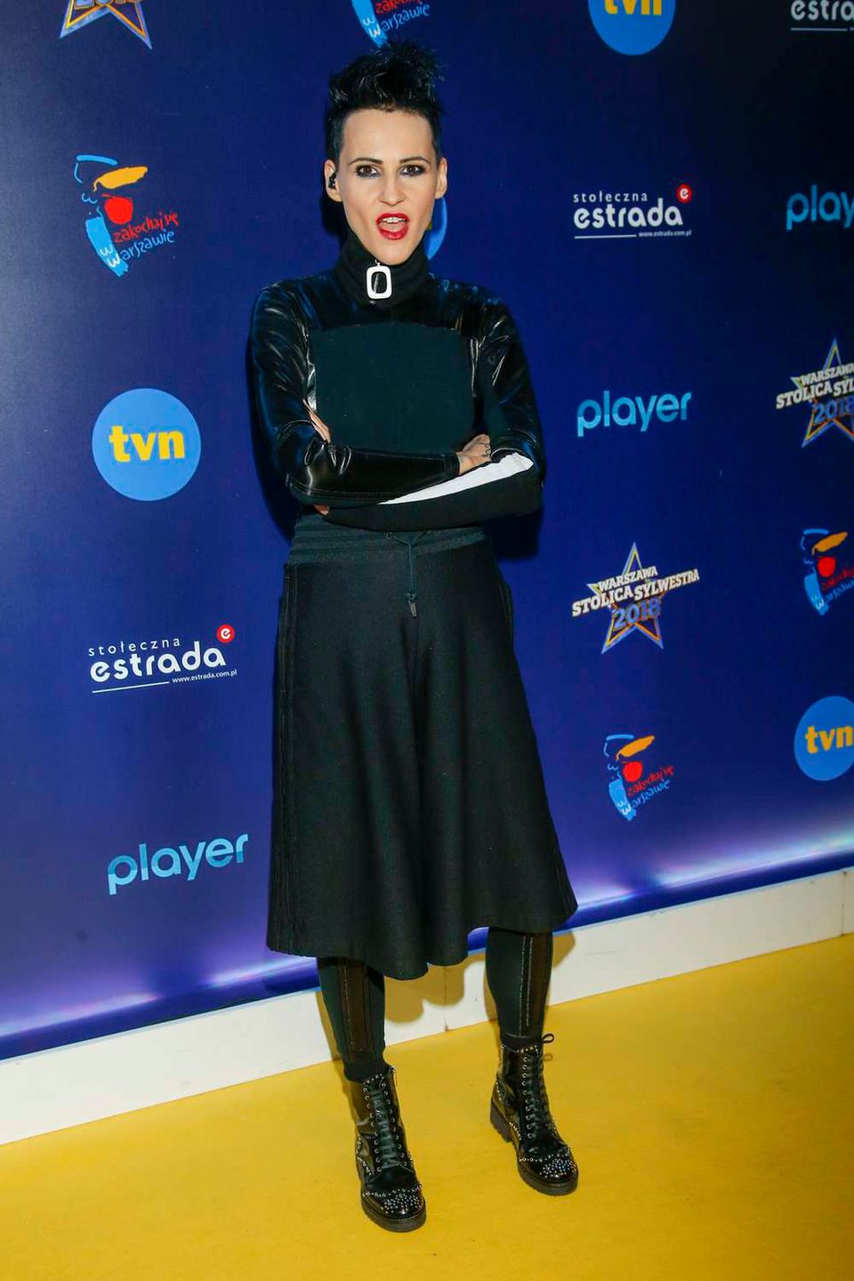 Agnieszka Chylińska -  Sylwester 2018 TVN, Warszawa