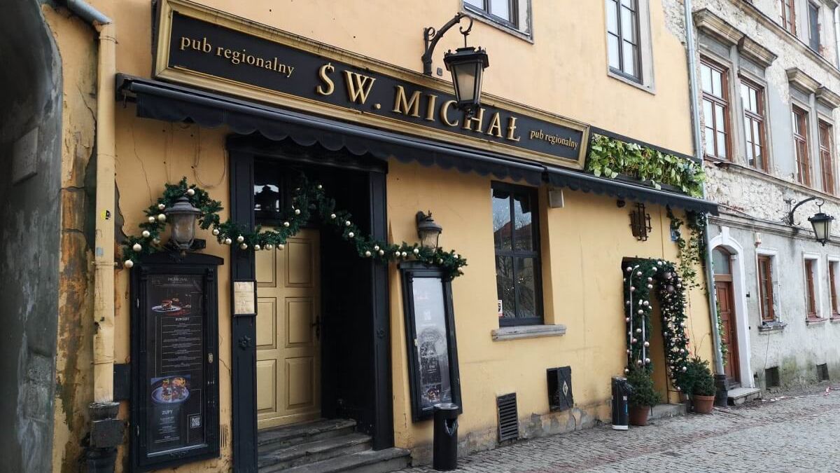 Pub regionalny Św. Michał ponownie otwarty