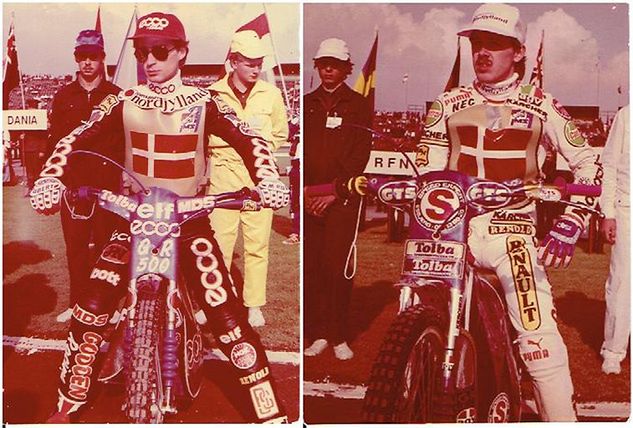 Hans Nielsen i Erik Gundersen, fot. Mieczysław Bielak