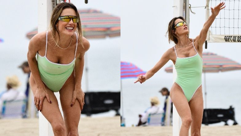 Alessandra Ambrosio dba o formę plaży