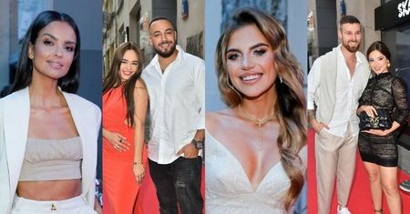 Klaudia El Dursi i uczestnicy "Hotelu Paradise" wspierają Sonię Szklanowską na premierze jej SINGLA (ZDJĘCIA)