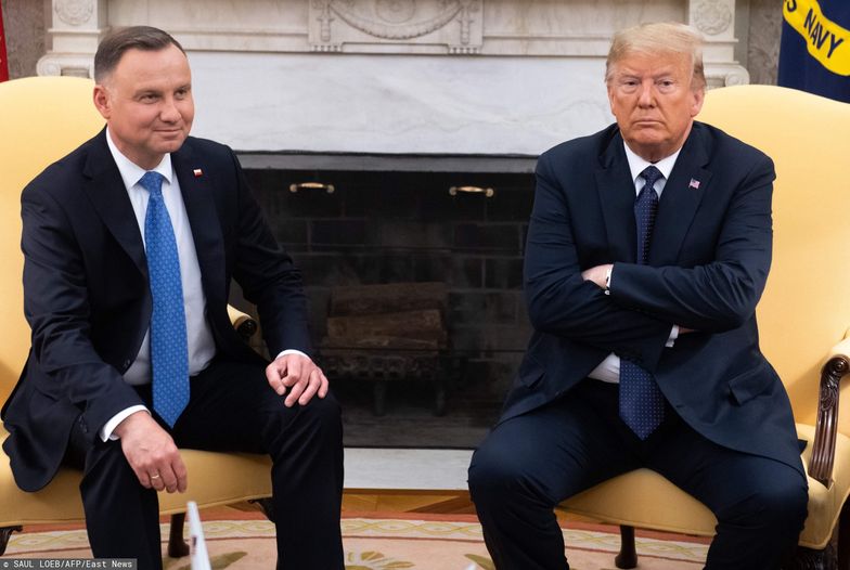 Na cztery dni przed wyborami w Polsce Andrzej Duda spotkał się w Białym Domu z Donaldem Trumpem.
