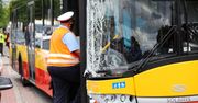 Warszawa. Wypadek autobusu. Są pierwsze wyniki testów kierowców autobusów