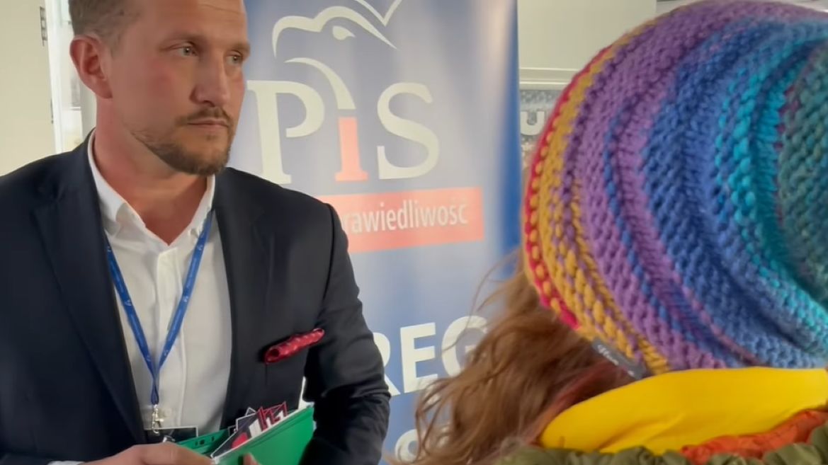 Radny PiS nie wpuścił katowiczanki na spotkanie z Jarosławem Kaczyńskim