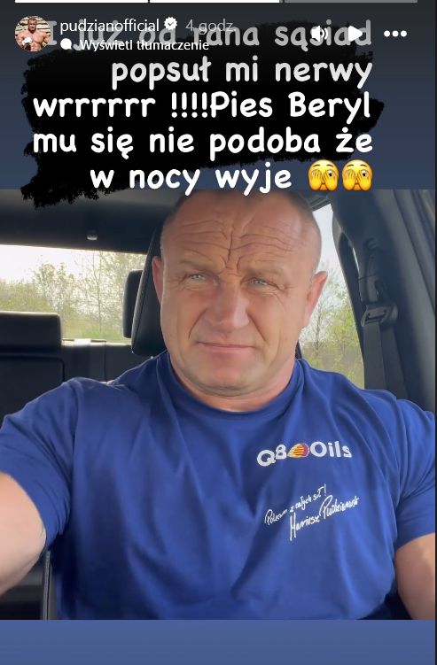 Na zdjęciu Mariusz Pudzianowski