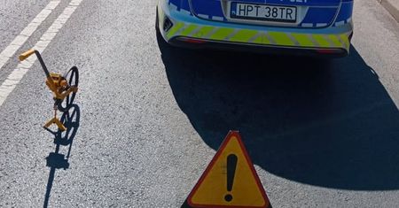 Mrągowo. Kierowca BMW potrącił 13-latkę. Dziewczynka była na pasach