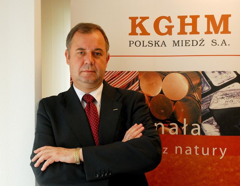 Krzysztof Skóra był już prezesem KGHM.