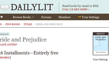 DailyLit, czyli literatura zamiast spamu 1