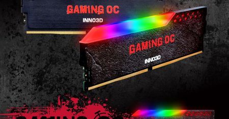 Inno3D Gaming OC - pamięci z podświetleniem RGB