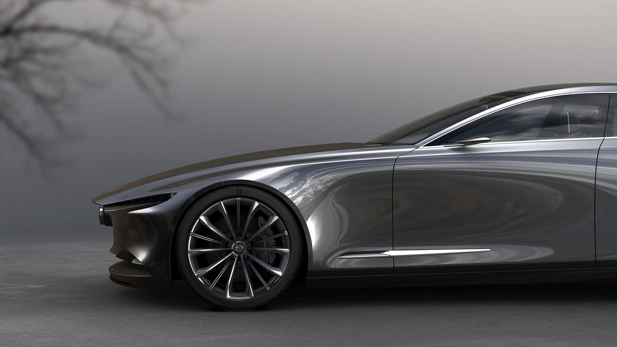 Mazda Vision Coupe. Czy wejdzie do produkcji - wraz z sześciocylindrowym silnikiem? (fot. Mazda)