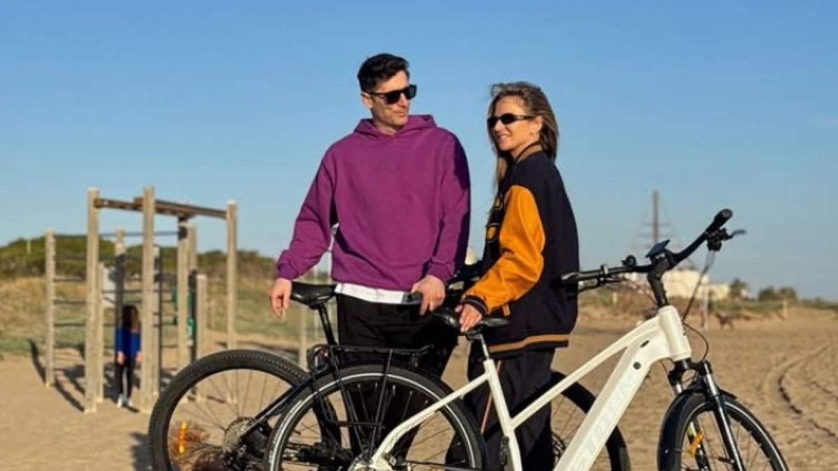Instagram / annalewandowska / Na zdjęciu: Robert i Anna Lewandowscy