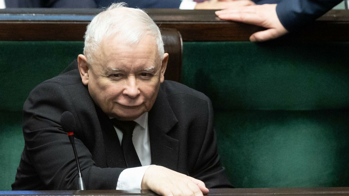 4. posiedzenie Sejmu X kadencji25.01.2024 Warszawa, 4. posiedzenie Sejmu X kadencji, fot. Tomasz Jastrzebowski/REPORTERN/z: Jaroslaw KaczynskiTomasz Jastrzebowski/REPORTER