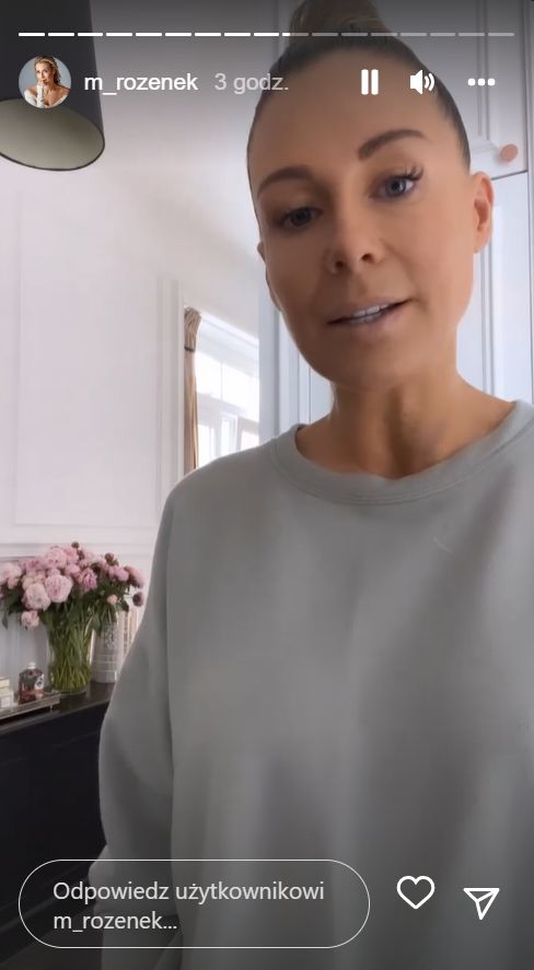 Małgorzata Rozenek-Majdan wystosowała apel na InstaStories