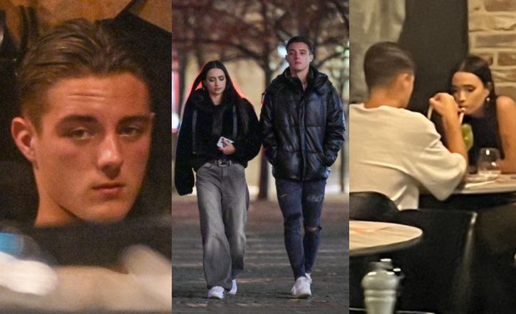 Kacper Urbański opija porażkę z influencerką po meczu