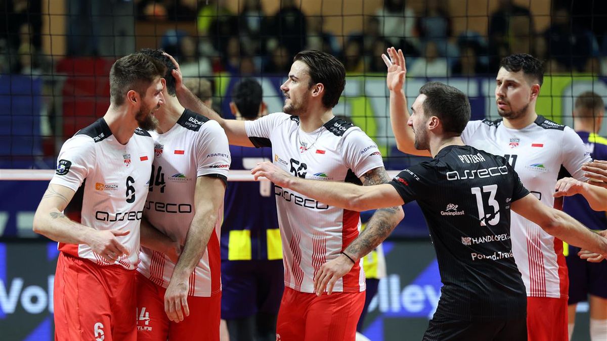 Materiały prasowe / CEV / Siatkarze Asseco Resovii Rzeszów