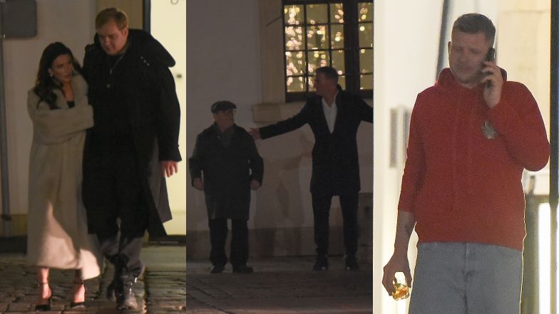 Edward Miszczak na potajemnym spotkaniu z gwiazdami "Tańca z Gwiazdami"