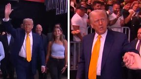 Nagle pojawił się Donald Trump. Reakcja tłumu mówi wszystko