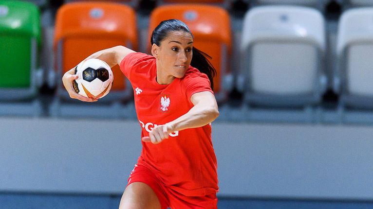 Materiały prasowe / MKS Zagłębie Lubin / Paweł Andrachiewicz / Na zdjęciu: Kinga Grzyb