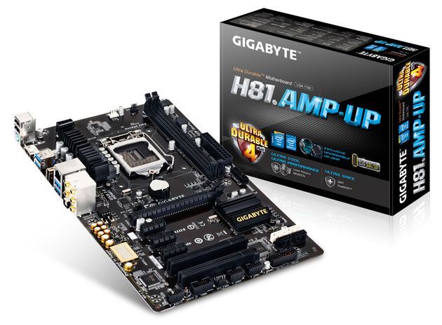 Gigabyte GA-H81.Amp-UP płyta główna zdjęcie opakowanie