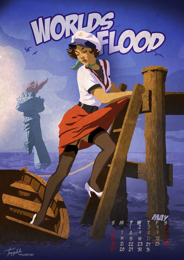 Apokaliptyczny kalendarz w stylu pin-up [+18] 6