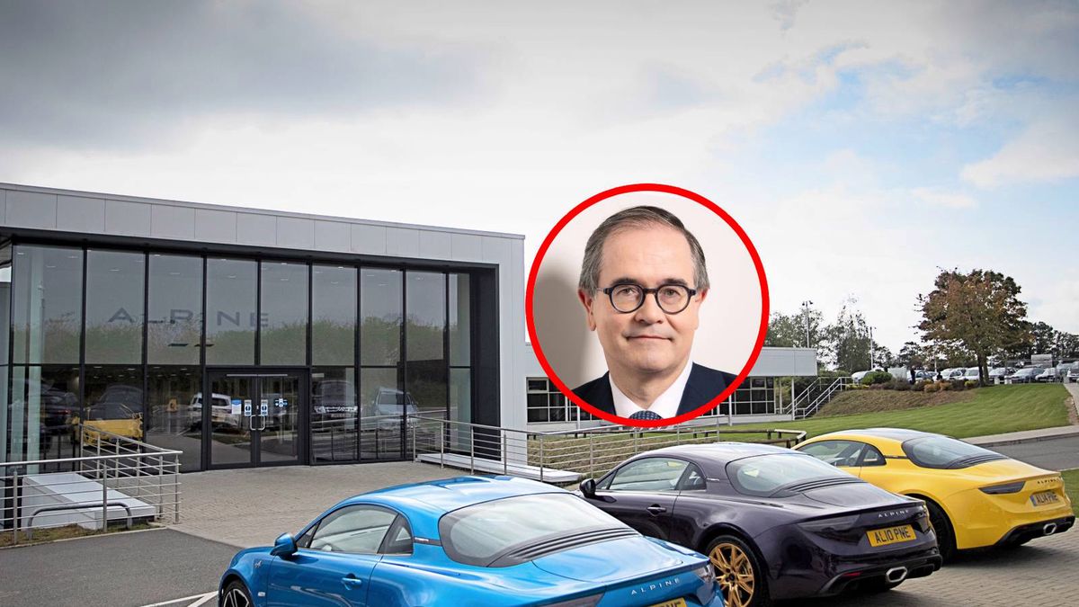 Materiały prasowe / Renault / Alpine / Na zdjęciu: fabryki Alpine, w kółku Francois Provost