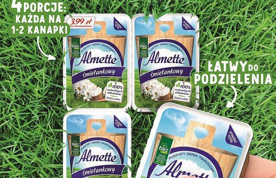 Almette wprowadza serki mini