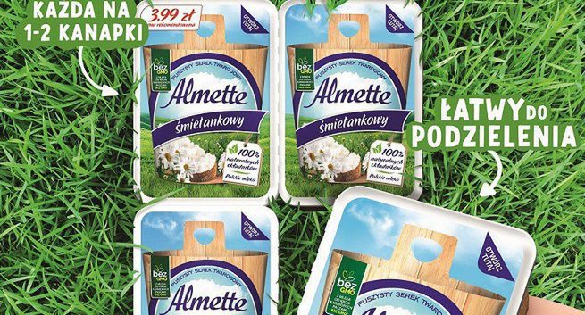 Almette wprowadza serki mini