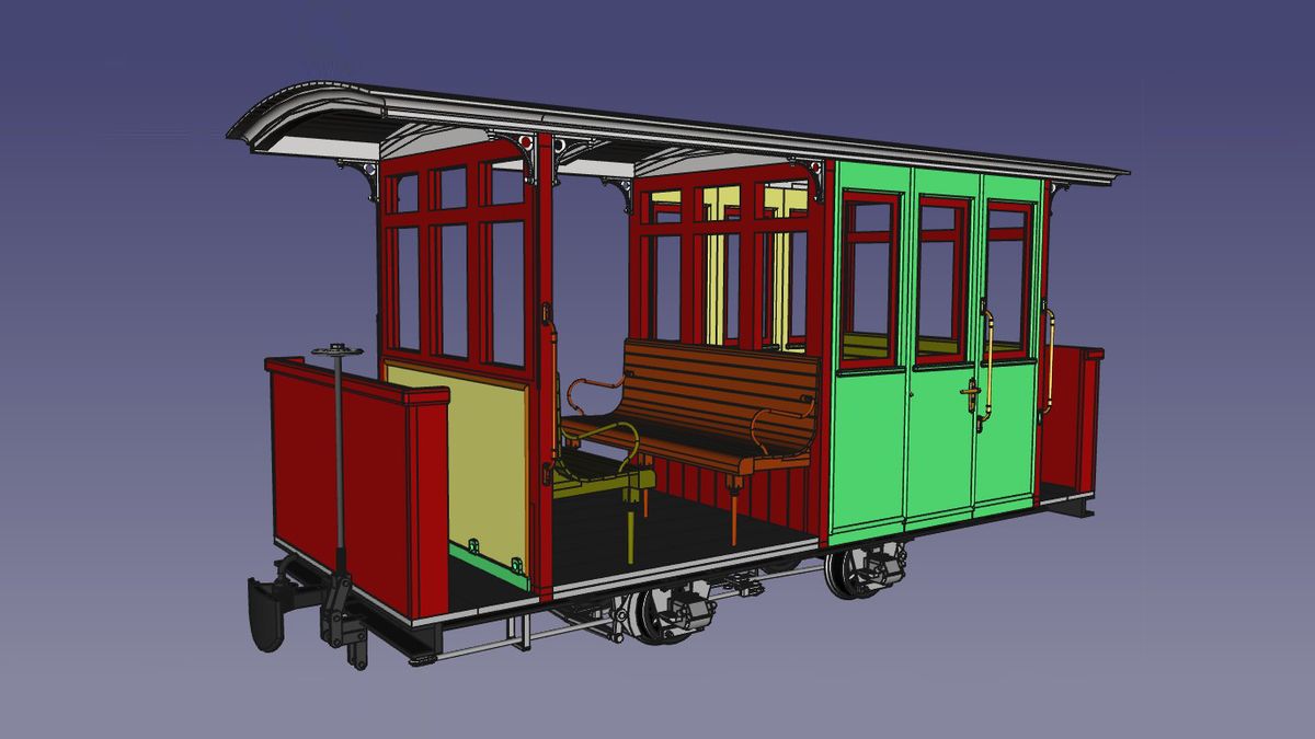 Garden Railway Coach O&K, galeria
