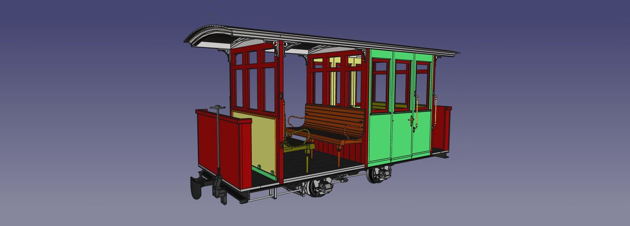 Garden Railway Coach O&K, galeria