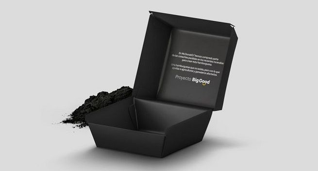 McDonald's w Hiszpanii sprzedaje "niewidzialnego burgera"