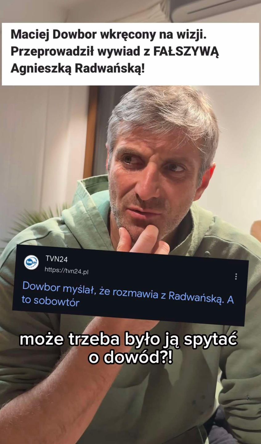 Koroniewska wspomina "zawodową wtopę" Dowbora z Radwańską