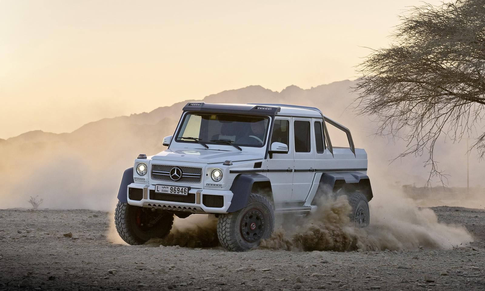 Mercedes-Benz G63 AMG 6x6 - terenowy potwór [galeria] 4