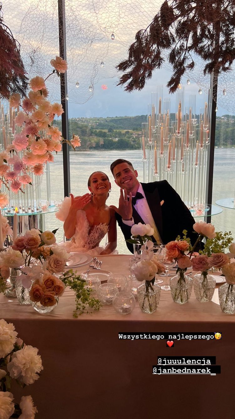 Jan Bednarek i Julia Nowak wzięli ślub