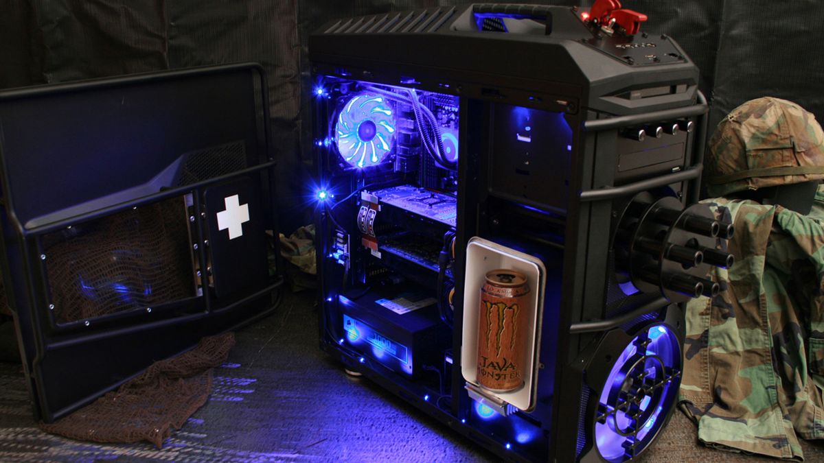 Modyfikacja peceta dla fanów Battlefielda. Strzela i podaje schłodzone napoje [wideo] 1