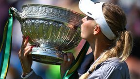 WTA Eastbourne: Karolina Woźniacka skruszyła opór Aryny Sabalenki i zdobyła tytuł