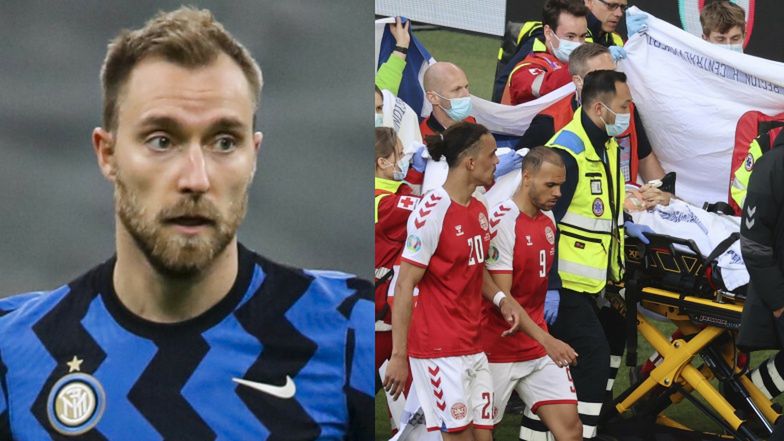 Christian Eriksen zemdlał na boisku