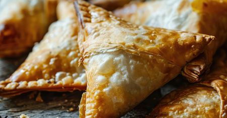 Chrupiące pierożki z piekarnika. Nawet ruskie nie mają z nimi szans