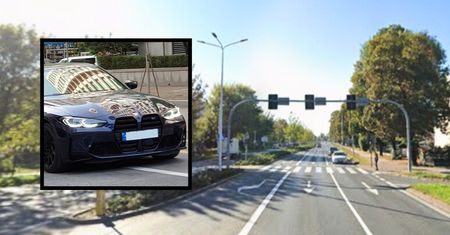 Nietrzeźwa wsiadła za kierownicę BMW. Staranowała słup w Ostrowie Wlkp.