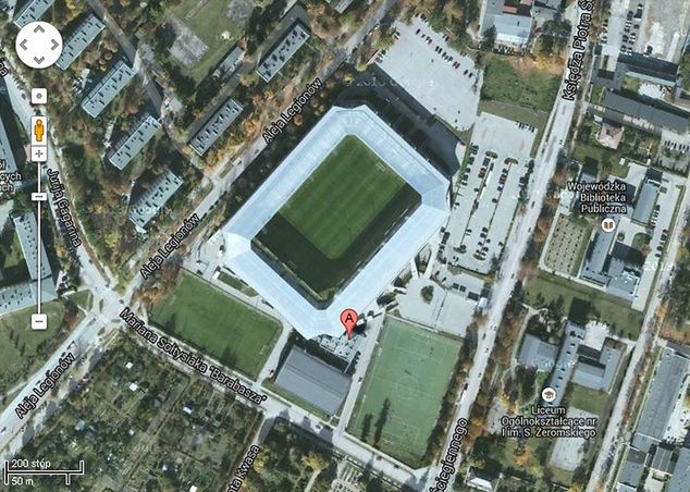 Stadion Korony Kielce i jej boiska treningowe