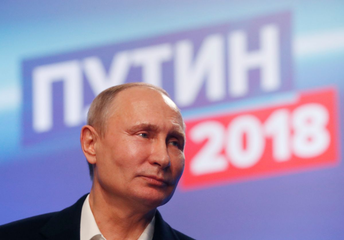 Putin prezydentem Rosji. CKW podała wyniki z 99 proc. głosów